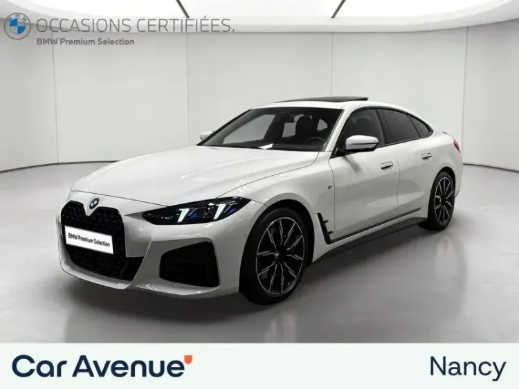 BMW Série 4 Gran Coupé blanc d'occasion