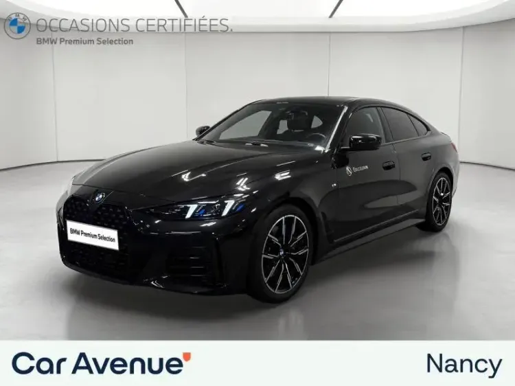 BMW Série 4 Gran Coupé noir d'occasion