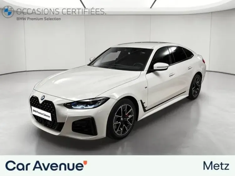 BMW Série 4 Gran Coupé blanc d'occasion