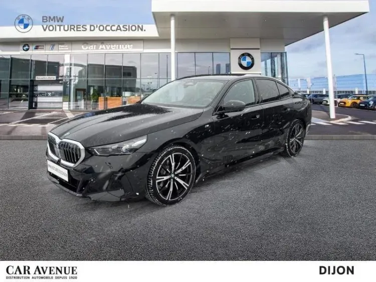 BMW SERIE 5 BERLINE G60 noir d'occasion