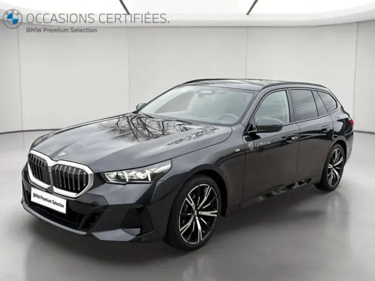 BMW Série 5 Touring noir d'occasion