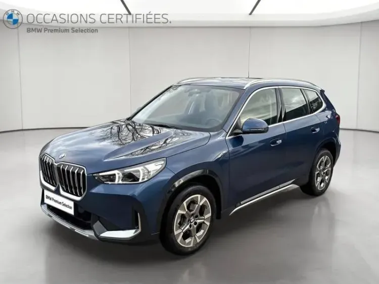 BMW X1 bleu d'occasion