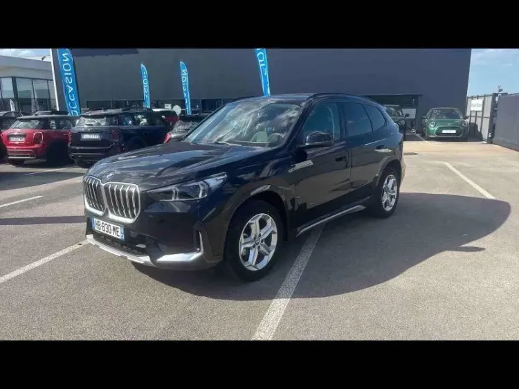 BMW X1 noir d'occasion