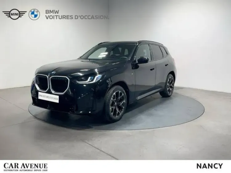 BMW X3 saphirschwarz metallise neuf