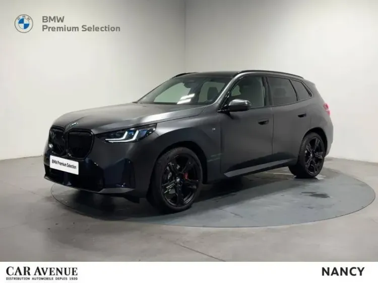 BMW X3 noir d'occasion