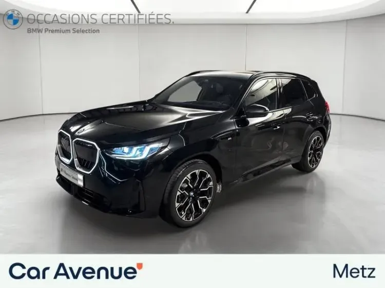 BMW X3 noir d'occasion