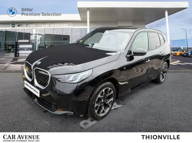 BMW X3 noir d'occasion