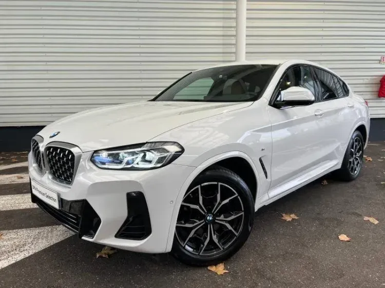 BMW X4 G02 LCI blanc d'occasion