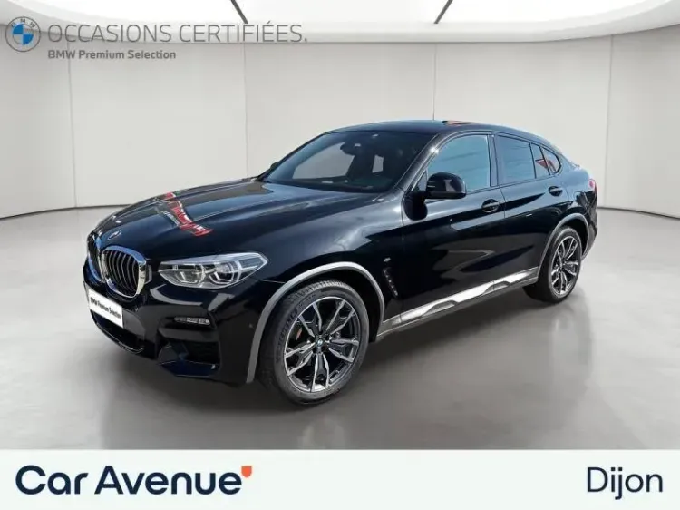 BMW X4 bleu d'occasion