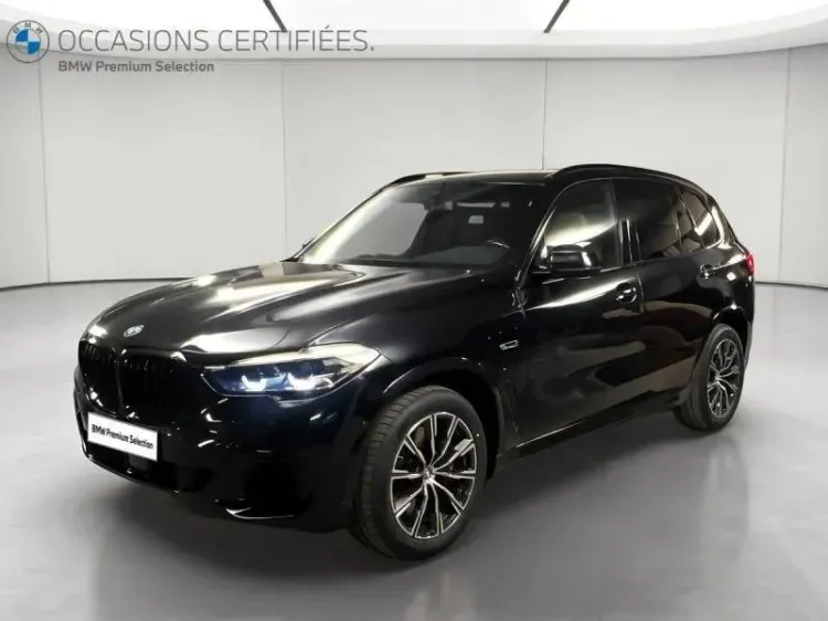 BMW X5 bleu d'occasion
