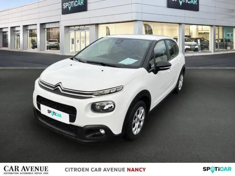 Citroën C3 blanc banquise d'occasion