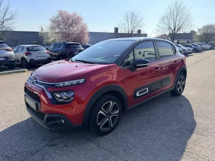 Citroën C3 rouge elixir (s) - noir onyx d'occasion