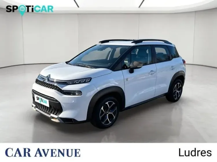 Citroën C3 Aircross blanc banquise (o) + noir perla nera d'occasion