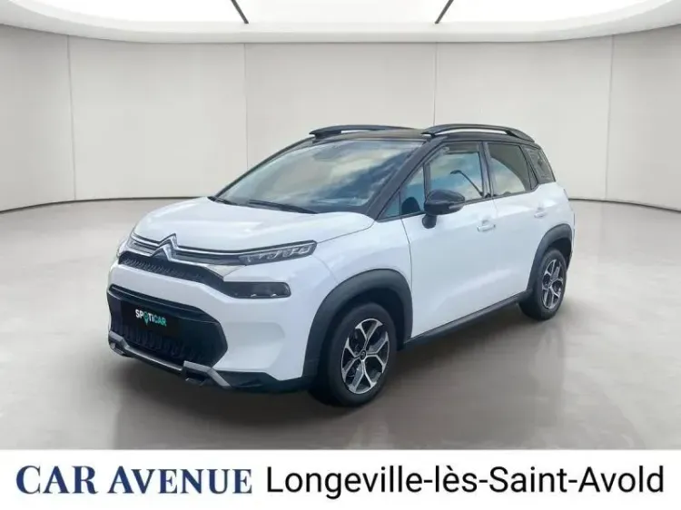 Citroën C3 Aircross blanc banquise (o) + noir perla nera d'occasion