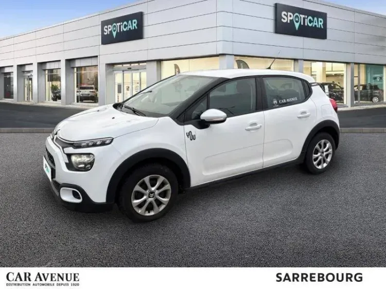 Citroën C3 blanc d'occasion