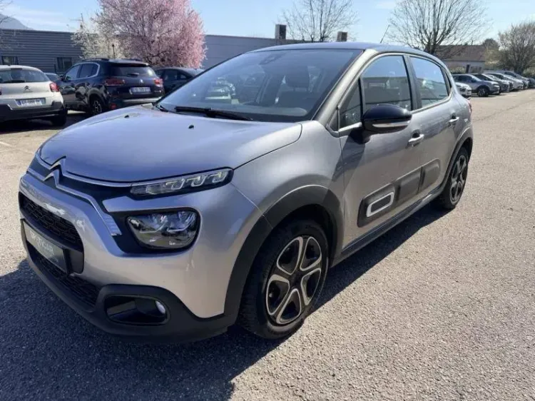 Citroën C3 gris acier (m) - noir onyx d'occasion