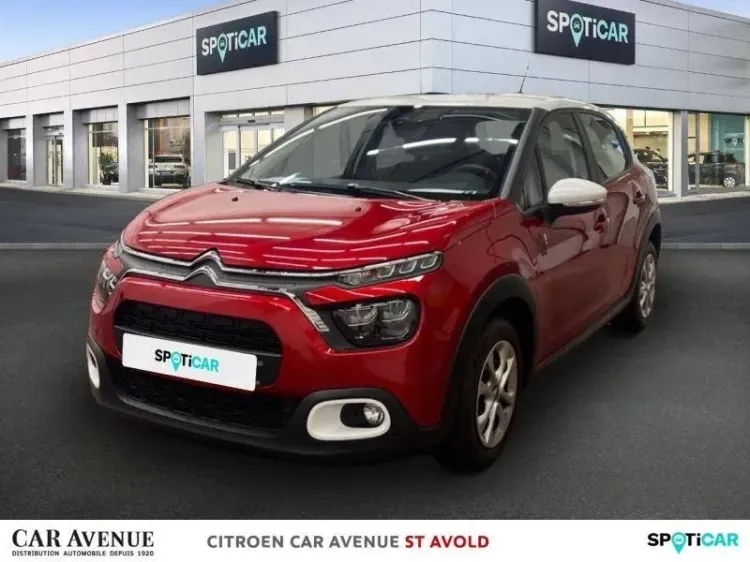 Citroën C3 rouge elixir (s) d'occasion