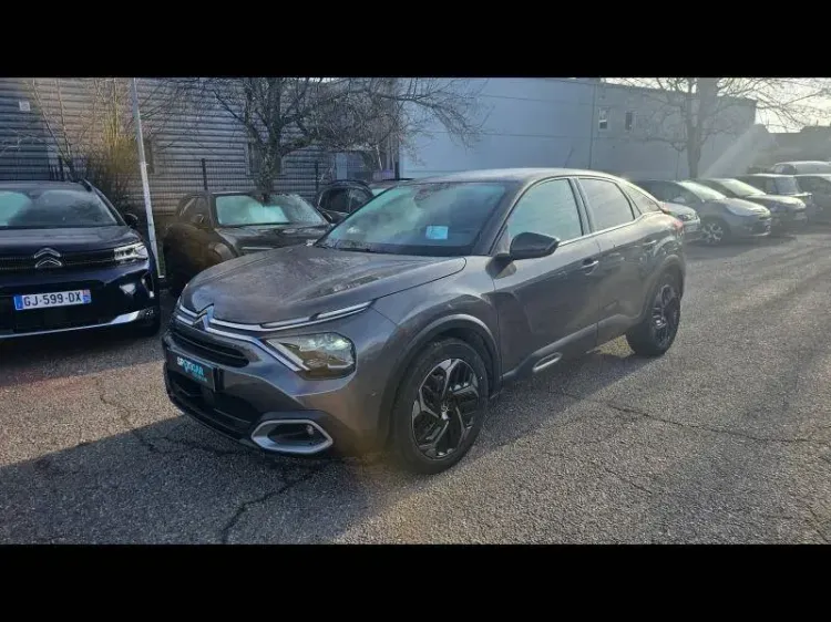 Citroën C4 gris platinium (m) d'occasion