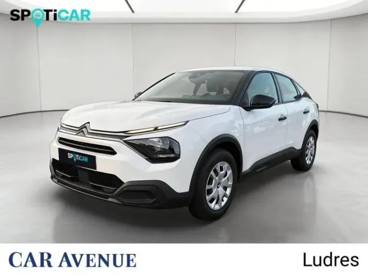 Citroën C4 blanc banquise d'occasion