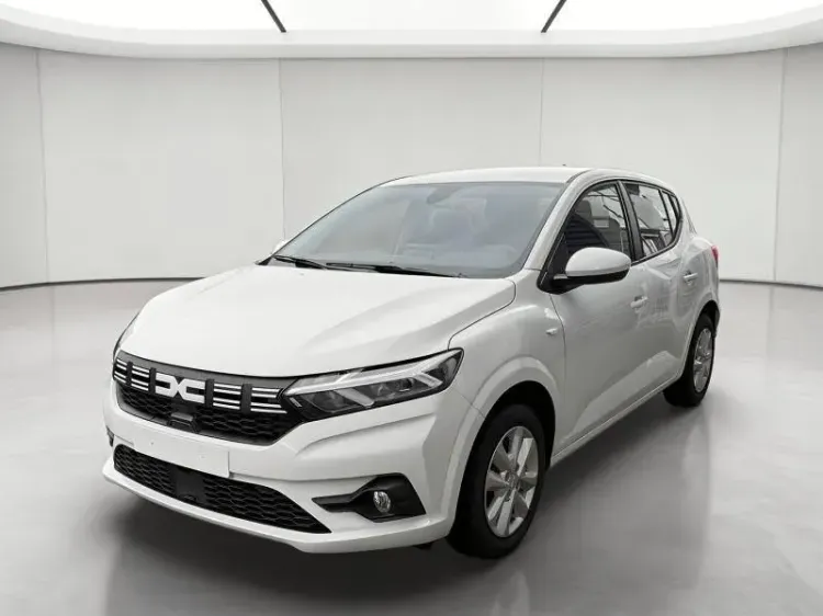 Dacia Sandero blanc glacier d'occasion