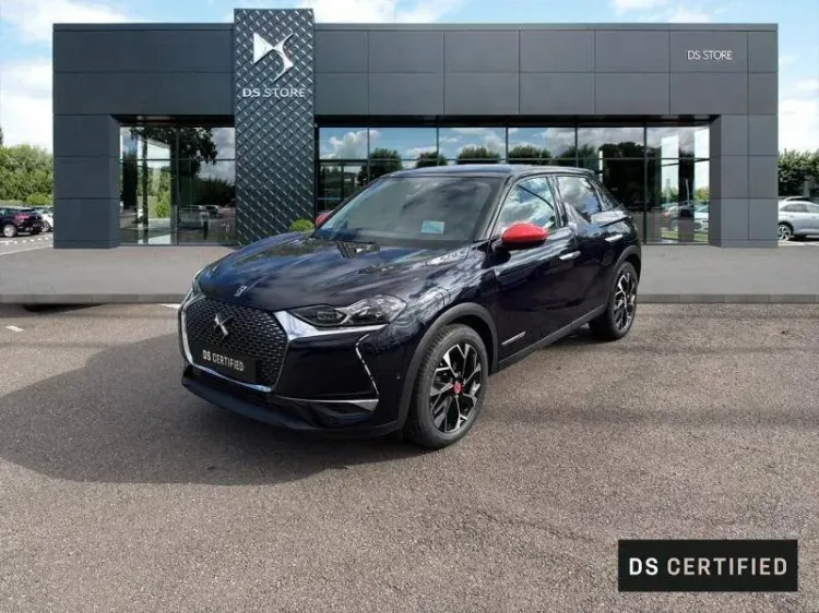DS Automobiles DS 3 Crossback bleu encre (m) - toit noir perla nera d'occasion