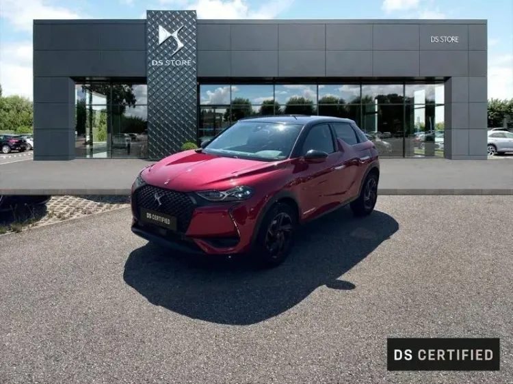 DS Automobiles DS 3 Crossback rouge rubi (m) - toit noir perla nera d'occasion