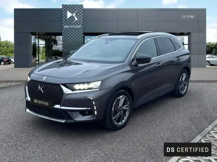 DS Automobiles DS7 CROSSBACK gris platinium (m) d'occasion
