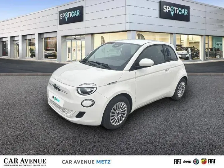 Fiat 500e BERLINE MY22 SERIE 1 STEP 2 ice white pastel d'occasion