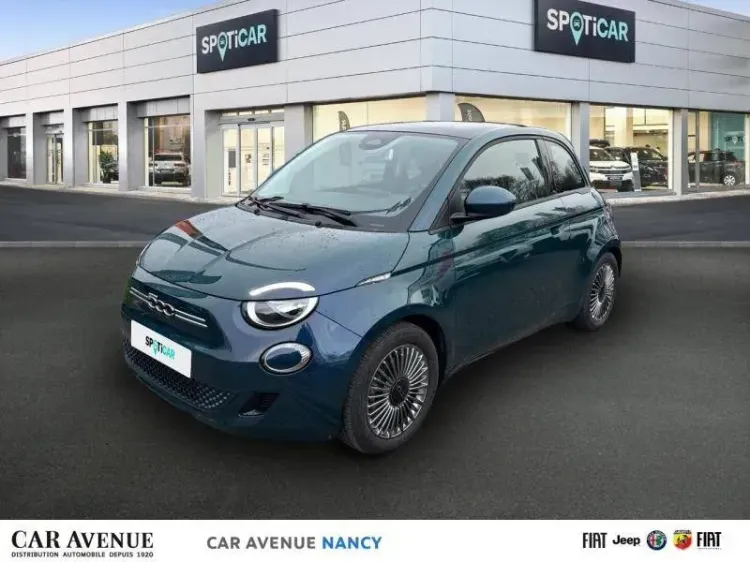 Fiat 500e BERLINE MY22 SERIE 1 STEP 2 ocean green metal d'occasion