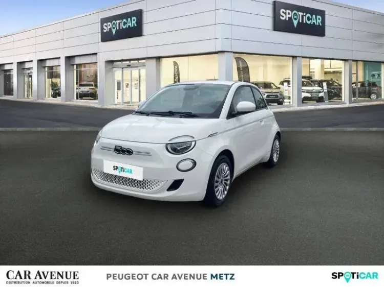 Fiat 500e BERLINE MY22 SERIE 1 STEP 2 ice white pastel d'occasion