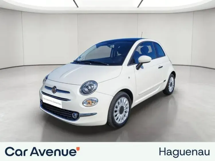 Fiat 500 SERIE 6 EURO 6D blanc d'occasion