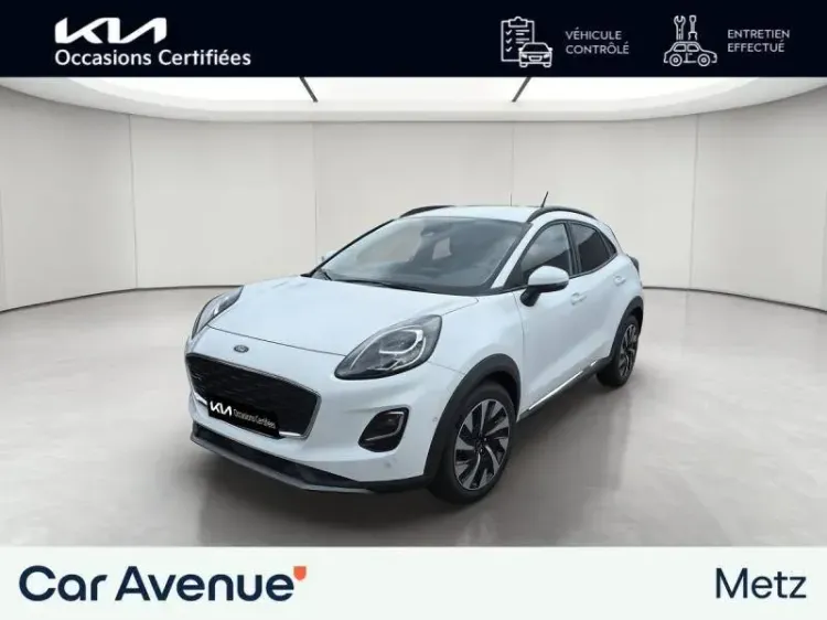 Ford Puma blanc glacier d'occasion