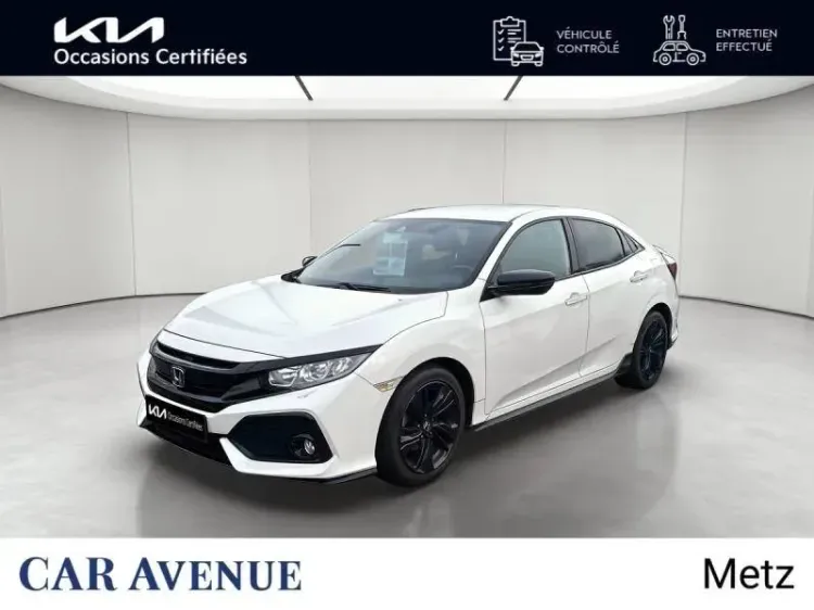 Honda CIVIC 2020 blanc orchide nacre d'occasion