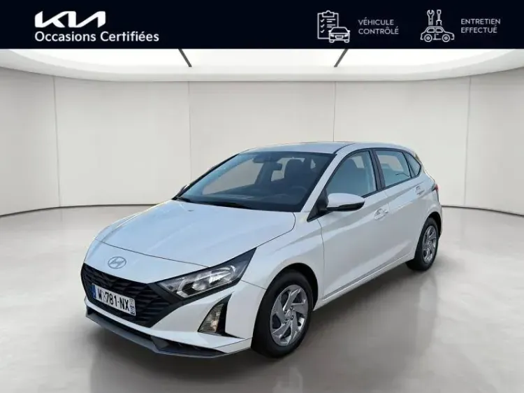 Hyundai i20 polar white d'occasion