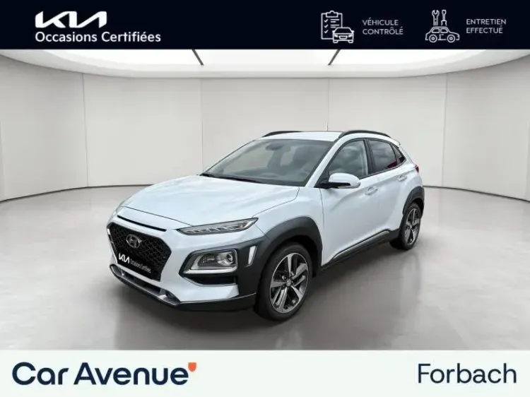 Hyundai KONA chalk white metal d'occasion
