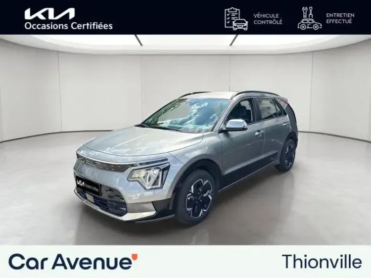 Kia Niro EV gris comete metallise d'occasion