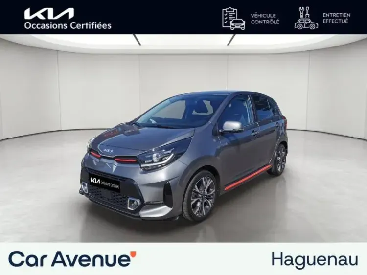 Kia Picanto gris d'occasion