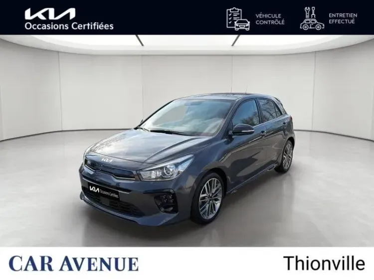 Kia Rio gris d'occasion