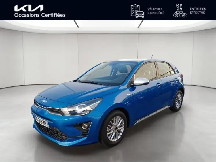 Kia RIO BUSINESS bleu azur metallise d'occasion