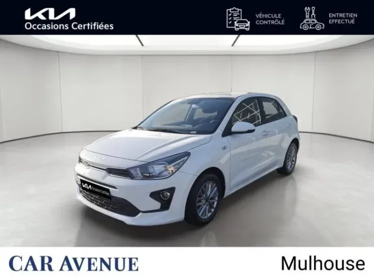 Kia RIO BUSINESS blanc celeste d'occasion
