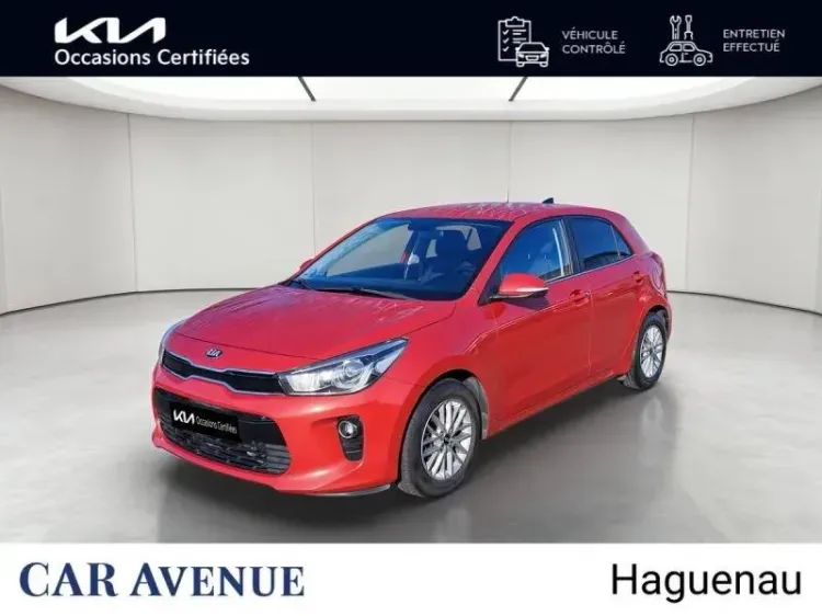 Kia RIO BUSINESS rouge grenadine d'occasion
