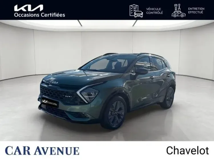 Kia Sportage vert borneo metallise d'occasion