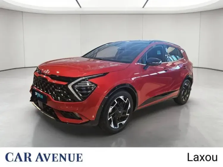 Kia Sportage rouge rubis metallise/toit noir d'occasion