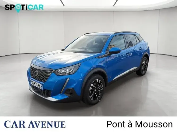 Peugeot 2008 bleu vertigo (s) d'occasion