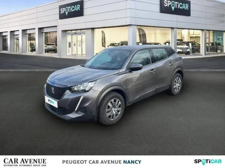 Peugeot 2008 gris platinium (m) d'occasion
