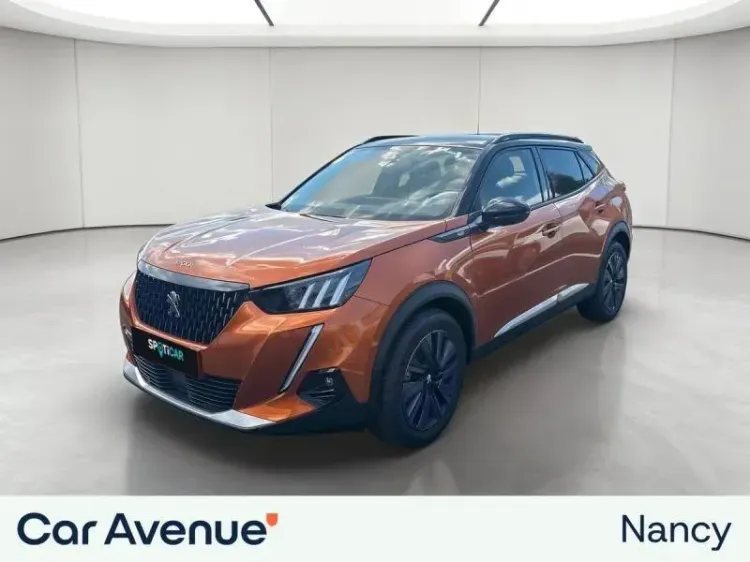 Peugeot 2008 orange d'occasion