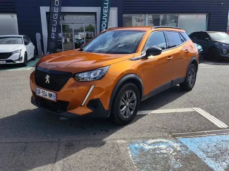 Peugeot 2008 orange fusion (m) d'occasion