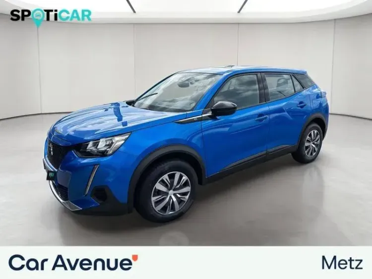 Peugeot 2008 bleu vertigo (s) d'occasion