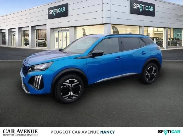 Peugeot 2008 bleu vertigo (s) d'occasion