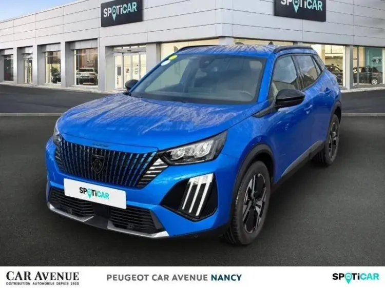 Peugeot 2008 bleu vertigo (s) d'occasion